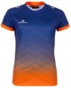 Stanno 410606 Altius Shirt Ladies - Bright Navy-Orange - S afbeelding