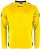 Stanno 411003K Drive Match Shirt LS Kids - Yellow-Black - 152 afbeelding