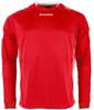 Stanno 411003K Drive Match Shirt LS Kids - Red-White - 140 afbeelding