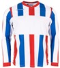 Stanno 411005K Aspire Long Sleeve Shirt Kids - White-Red-Royal - 128 afbeelding