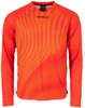 Stanno 415004 Vortex Keeper Shirt Long Sleeve - Orange-Black - L afbeelding