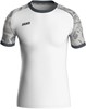 JAKO 4224 Shirt Iconic Km - Wit/Zachtgrijs/Antra Light - XL afbeelding