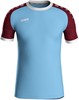 JAKO 4224 Shirt Iconic Km - Zachtblauw/Wijnrood - XL afbeelding