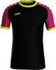 JAKO 4224 Shirt Iconic Km - Zwart/Pink/Fluogeel - M afbeelding