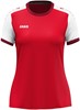 JAKO 4270D Shirt Dynamic Km Dames - Rood/Wit/Donkerrood - L (42/44) afbeelding
