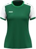 JAKO 4270D Shirt Dynamic Km Dames - Donkergroen/Wit/Groen - S (34/36) afbeelding