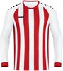 JAKO 4315 Shirt Inter Lm - Wit/Sportrood - S afbeelding
