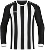 JAKO 4315 Shirt Inter Lm - Zwart/Wit/Zilver - S afbeelding