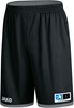 JAKO 4451 Reversible Short Change 2.0 - Zwart/Steengrijs - M afbeelding