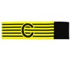 Stanno 489100K Aanvoerdersband Verstelbaar Kids - Yellow-Black - JR afbeelding