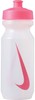 Nike N000004290322 Big Mouth Bottle - White/Pink afbeelding