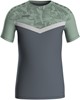 JAKO 6124 T-Shirt Iconic - Anthra Light/Mintgroen/Zachtgrijs - 3XL afbeelding