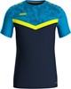 JAKO 6124 T-Shirt Iconic - Marine Jako-Blauw/Fluogeel - L afbeelding