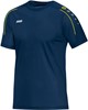 JAKO 6150 T-Shirt Classico - Nachtblauw/Citroen - S afbeelding