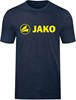 JAKO 6160D T-Shirt Promo Dames - Marine Gemeleerd/Fluo Citroen - 38 afbeelding