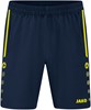 JAKO 6289D Short Allround Dames - Marine/Fluogeel - 44 afbeelding