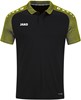JAKO 6322 Polo Performance - Zwart/Zachtgeel - XXL afbeelding