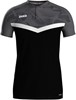 JAKO 6324 Polo Iconic - Zwart/Antraciet - XXL afbeelding