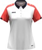 JAKO 6370D Polo Dynamic Dames - Wit/Koraal/Marine - M (38/40) afbeelding