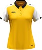 JAKO 6370D Polo Dynamic Dames - Geel/Wit/Zwart - XL (46/48) afbeelding