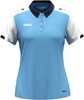 JAKO 6370D Polo Dynamic Dames - Hemelsblauw/Wit/Marine - M (38/40) afbeelding
