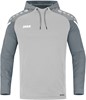 JAKO 6722K Sweater Met Kap Performance Kids - Zachtgrijs/Steengrijs - 128 afbeelding