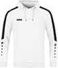 JAKO 6723D Sweater Met Kap Power Dames - Wit - 38 afbeelding