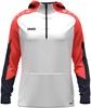 JAKO 6770K Sweater Met Kap Dynamic Kids - Wit/Koraal/Marine - 140 afbeelding