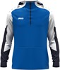 JAKO 6770K Sweater Met Kap Dynamic Kids - Royal/Wit/Marine - 140 afbeelding