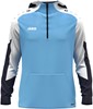 JAKO 6770 Sweater Met Kap Dynamic - Hemelsblauw/Wit/Marine - L afbeelding