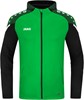 JAKO 6822 Jas Met Kap Performance - Zachtgroen/Zwart - L afbeelding