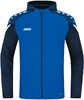 JAKO 6822D Jas Met Kap Performance Dames - Royal/Marine - 40 afbeelding