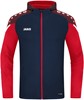 JAKO 6822 Jas Met Kap Performance - Marine/Rood - S afbeelding