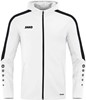 JAKO 6823K Jas Met Kap Power Kids - Wit - 152 afbeelding