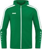 JAKO 6823D Jas Met Kap Power Dames - Sportgroen - 38 afbeelding
