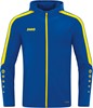 JAKO 6823 Jas Met Kap Power - Royal/Citroen - 4XL afbeelding