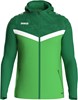 JAKO 6824 Jas Met Kap Iconic - Zachtgroen/Sportgreen - XXL afbeelding