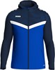 JAKO 6824D Jas Met Kap Iconic Dames - Royal/Marine - 44 afbeelding