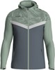 JAKO 6824D Jas Met Kap Iconic Dames - Anthra Light/Mintgroen/Zachtgrijs - 36 afbeelding