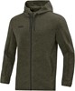 JAKO 6829 Jas Met Kap Premium Basics - Kaki Gemeleerd - XXL afbeelding