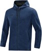 JAKO 6829 Jas Met Kap Premium Basics - Marine Gemeleerd - L afbeelding
