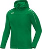 JAKO 6850D Jas Met Kap Classico Dames - Sportgroen - 48 afbeelding