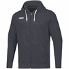 JAKO 6865D Jas Met Kap Base Dames - Antraciet - 40 afbeelding