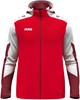 JAKO 6870 Jas Met Kap Dynamic - Rood/Wit/Donkerrood - XL afbeelding