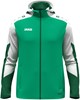 JAKO 6870 Jas Met Kap Dynamic - Groen/Wit/Donkergroen - 4XL afbeelding
