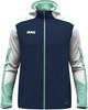 JAKO 6870 Jas Met Kap Dynamic - Marine/Wit/Munt - 4XL afbeelding