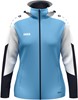 JAKO 6870D Jas Met Kap Dames - Hemelsblauw/Wit/Marine - L (42/44) afbeelding