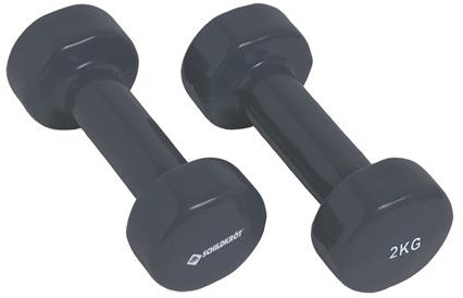 Schildkröt 703702 Dummbellset Vinyl 2 kg