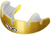 Opro 790001 Instant Custom Dentist Fit Mouthguard Braces - Gold-White - SR afbeelding