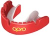 Opro 790006 Gold Ultra Fit Mouthguard Braces - Red-White - SR afbeelding
